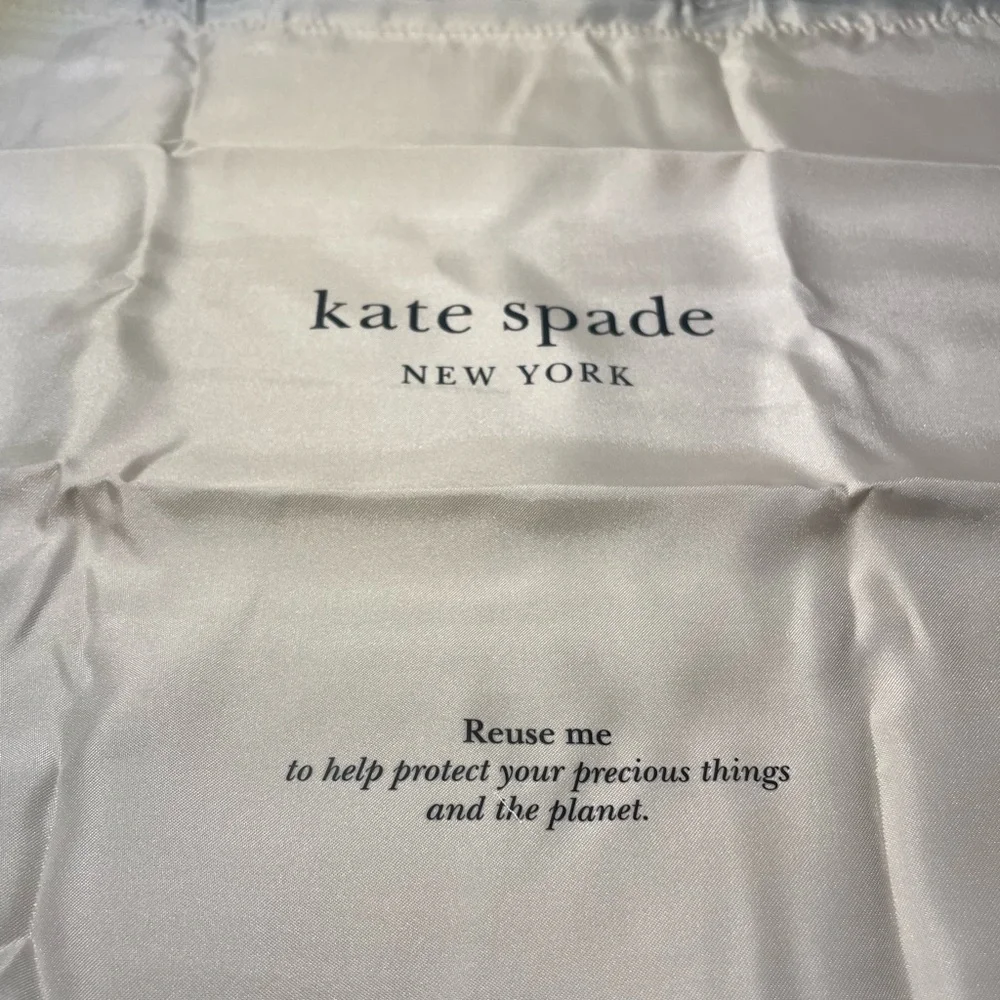 ♠️Kate Spade Storage Bag Slip Silky 11.75” x 13.75”. New/ never used.